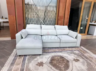 Great Condition IKEA Eskilstuna L Shape Sofa bed with storage