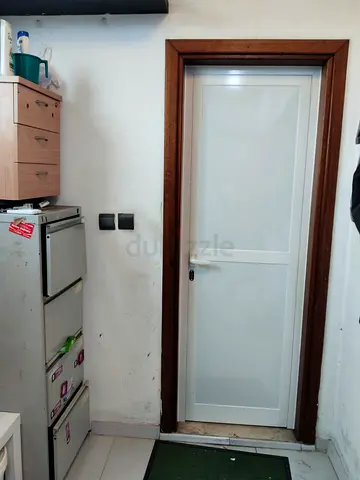 Glass aluminium and gypsum partition