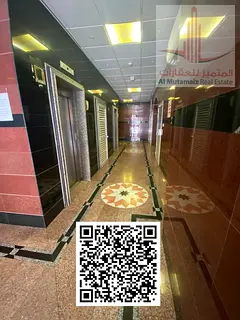 Two-bedroom apartment with a living room and two bathrooms, in a very excellent location in Sharjah.
