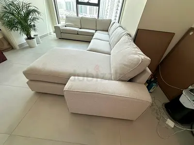 Ikea kivik U shape sofa beige color