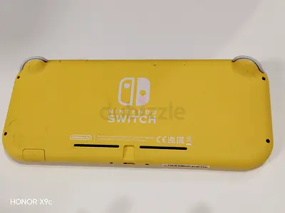 Yellow Nintendo Switch Lite - Used, Good Condition