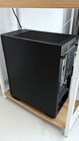 Black Mid Tower PC Case