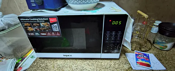 Impex Countertop Microwave Oven - 20L, Used, Good Working Condition