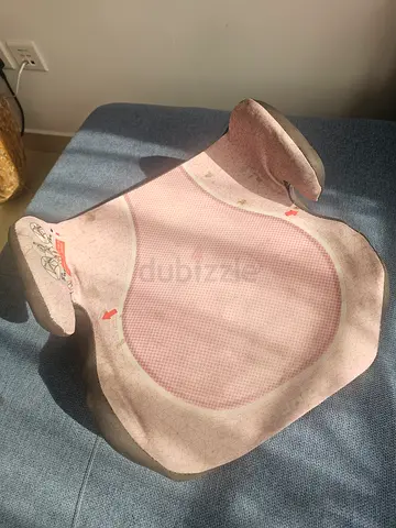 Pink padded booster seat / toddler seat insert - used