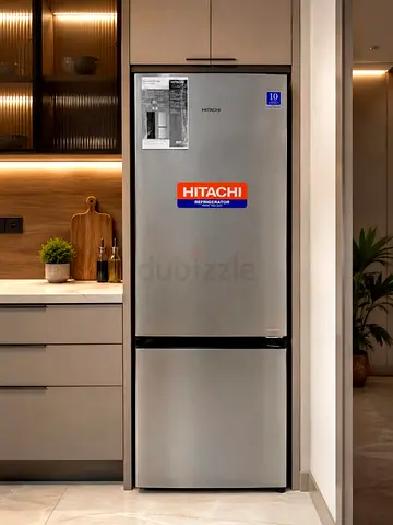 Hitachi Brand Bottom Fridge Freezer Capacity 410 Liters