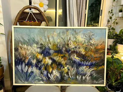 “Dance of nature” 2016 Original Abstract Oil Painting on Canvas - 125 x 80 cm