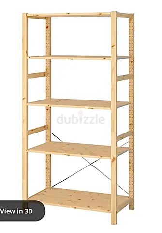 Storage shelves