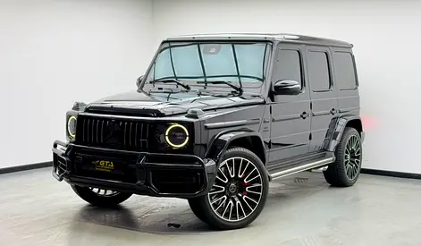 2019 Mercedes Benz G63 AMG Double Night Package, 1 Year Warranty, Full Service History, GCC