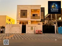 Villa (with pool) for sale in Ajman | Al Zahiyah area | 5 bedrooms, majlis, 2 living rooms, maid's r