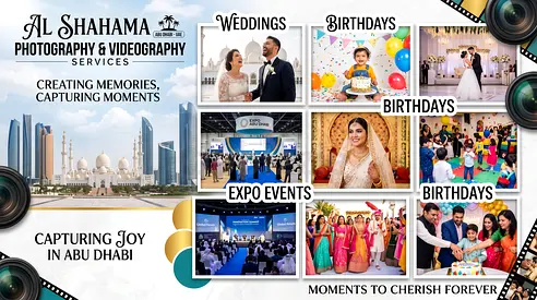 Professional Photographer  Videographer in Al Shahama, Abu Dhabi | Visual Content Creation.