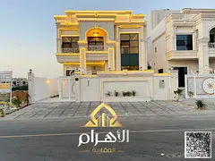 Elegant classic villa | Near Al Safir Mall | Two floors + roof | 5 bedrooms | Price includes registr