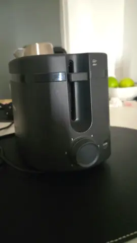 Black Philips 1000 Series 2-Slice Toaster (HD2510/90