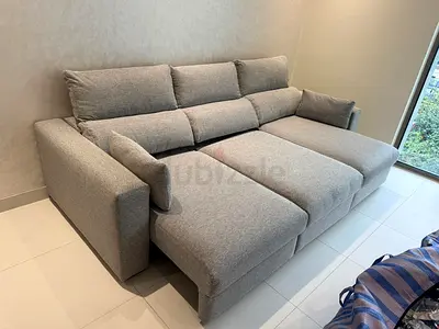 Ikea eskilstuna L shape sofa bed under storage