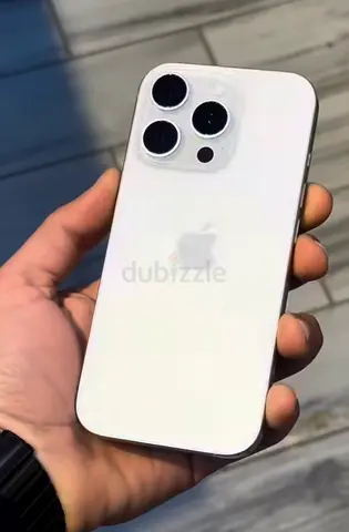 16pro 128gb white titanium USA version ESIM for sale in Dubai