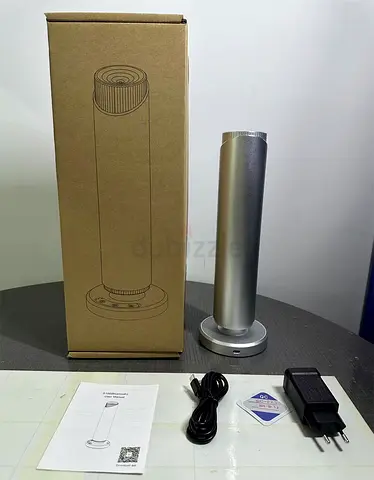 Portable Ultrasonic Humidifier / Air Purifier - Silver, Like New