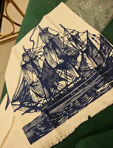 Seafarer Hand Towels - NEW | Navy Blue