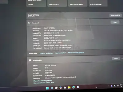 Microsoft Surface Pro 9 tablet for Sale!! Tablet Bag for free