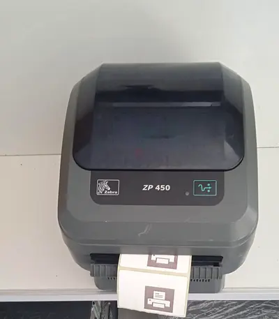 Zebra ZP 450 Thermal Label Printer - Good Working Condition