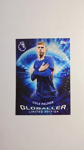 Cole Palmer Topps Globetaller Limited Edition Football Trading Card