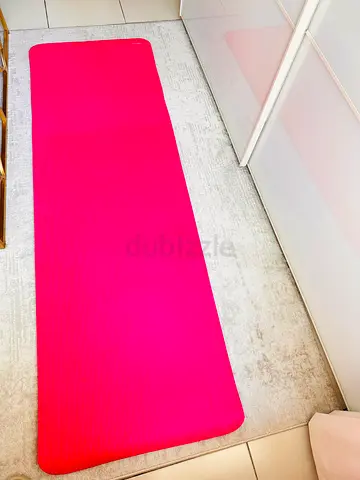 Bright Pink Yoga Mat - Good Condition