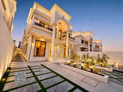 فلل مساحة الارض 4350مساحة البناء 4350حوش كبير وحوض سباحة  الغرف 6السعر 2 مليون و900 شامل رسوم التسجيل والتملك