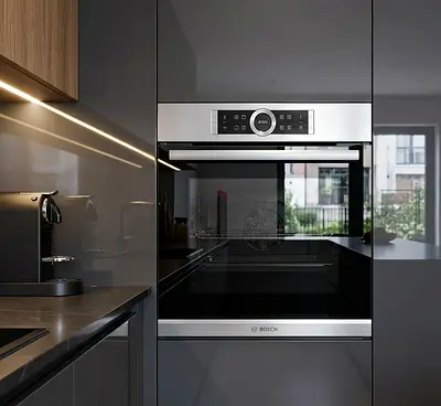 Bosch Series 8 Built-In Electric Oven 60cm – Touch Screen | Premium German Engineering