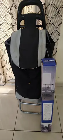 Shopping trolley bag and Clothes,hanger stand