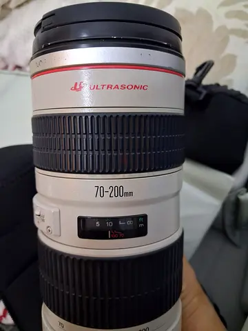 Canon 70-200mm ultrasonic 2.8f lens