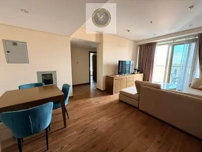 Luxury Furnished 2 Bedroom Apartment with Balcony, 3 Bathrooms, Full Kitchen Setup and Open Views