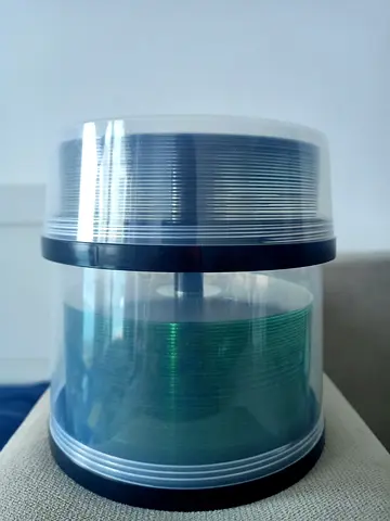 45 CDs and 31 DVDs