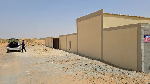 10000 Sqft Open Yard 2 Office Boundary Wall In Al Sajaa Sharjah