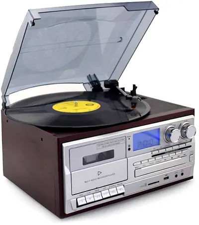 Vinyl Player Vintage, Record Player Turntable Vinyl Record Player