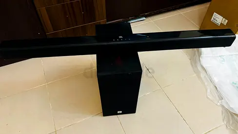 JBL Soundbar with Wireless Subwoofer and Remote - Good Condition