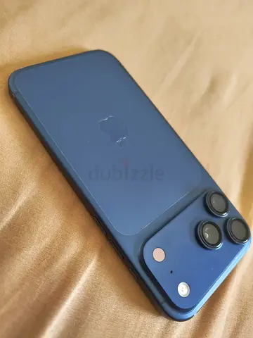 Used Blue iPhone with Apple Care+ till Oct 2027