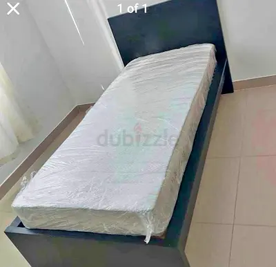 Ikea Malm single bed with mattress