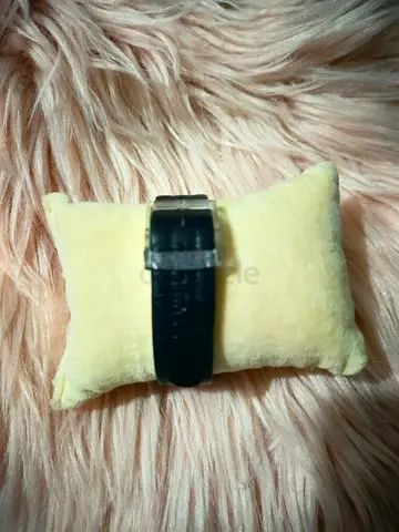 New Swatch Black Leather Strap