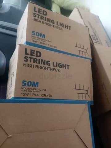 50M LED String Light (High Brightness) - New in Boxes