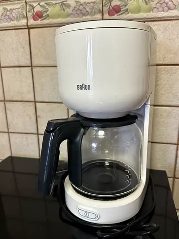 Braun Drip Coffee Maker with Glass Carafe - Used, Good Condition