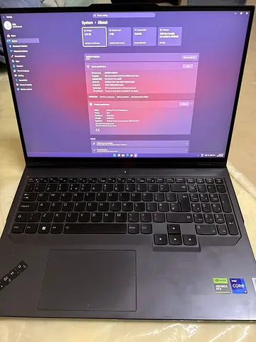 Lenovo legion pro 5 i9 13th, 64GB ram, 4070 8GB, 4TB SSD