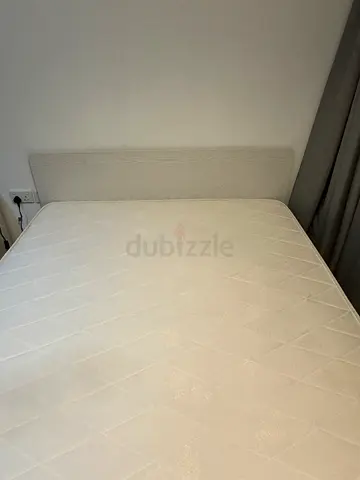 mattress with bed  in good condition - clean, non-smoker home