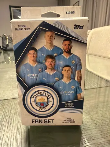 Man City Fan Set Guarenteed Numbered 23/24 Football Box (Market Price)