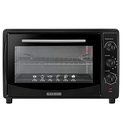 Black+Decker countertop electric Toaster oven - used, good condition