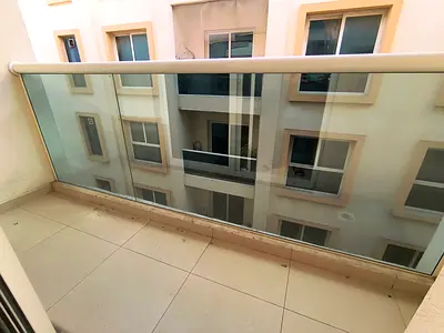 BIG SIZE 2 BEDROOM HALL 3 BATH SCHOOL ZONE MUWAILEH 2 BATHROOM WARDROBE BUILT IN 1 PARKING READY TO MOVE FOR FAMILY ONLY 58K