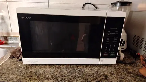 Sharp inverter microwave - used, good working condition
