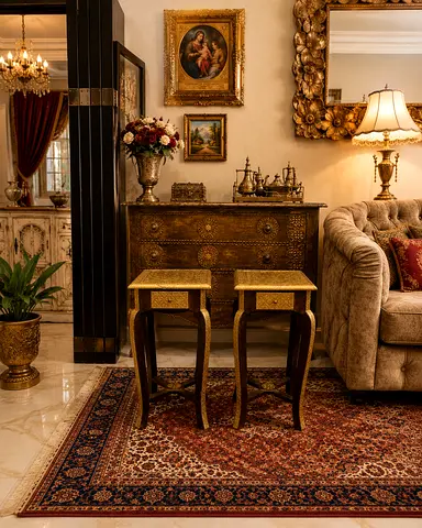 Antique 2 side tables