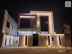 Villa with (pool)|ajman|al zahia area|5 master rooms, majlis, 2 halls, maid room, roof|freehold|0 re