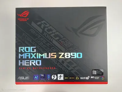 Asus rog maximus z890 hero motherboard ddr5 wifi