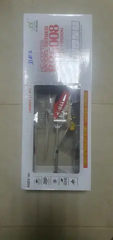 Remote control RC helicopter (spare parts / boxed)