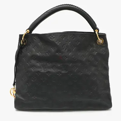 Louis Vuitton Artsy MM Bleu Infini Empreinte Leather Bag