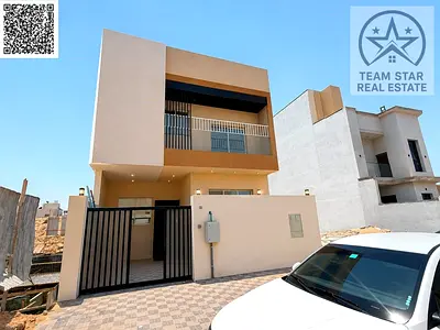 Luxury villa for rent in Al Zahia - 5 master bedrooms - roof terrace - 85,000 annually